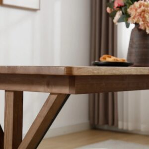 Velmora Wooden Dining Table