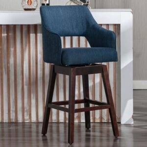 Vivienne Open Back Swivel Counter Stools