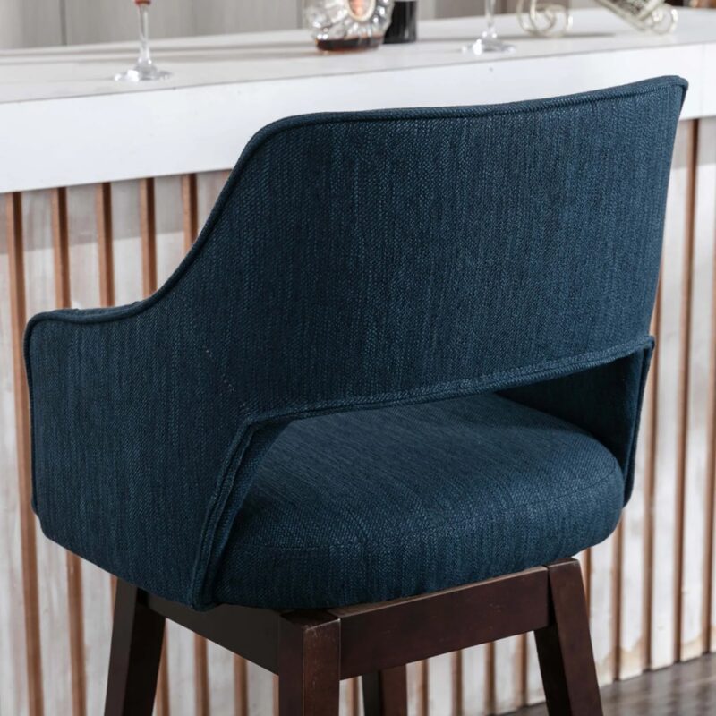Vivienne Open Back Swivel Counter Stools