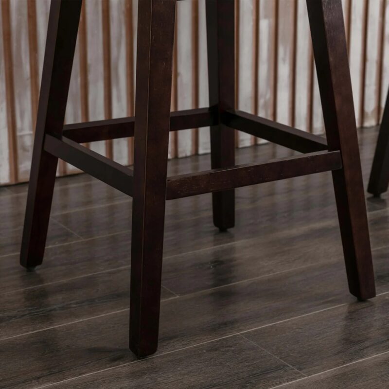 Vivienne Open Back Swivel Counter Stools