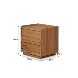 Zaylo Pedestals - Honey Oak
