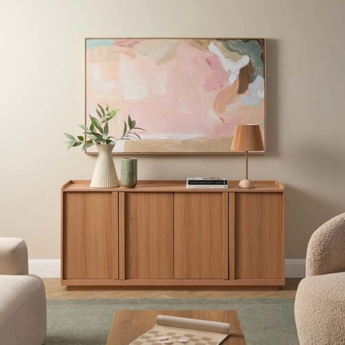 Zaylo Sideboard - Honey Oak 1 Zaylo Sideboard - Honey Oak