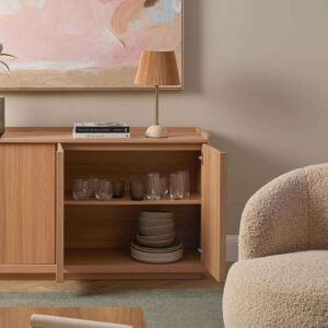 Zaylo Sideboard - Honey Oak