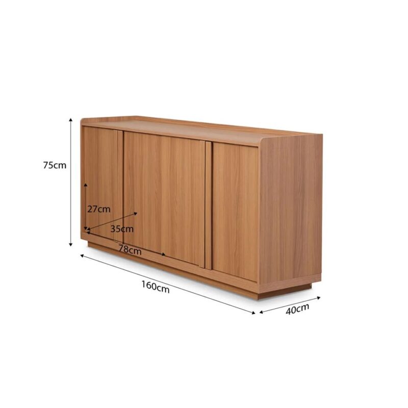 Zaylo Sideboard - Honey Oak