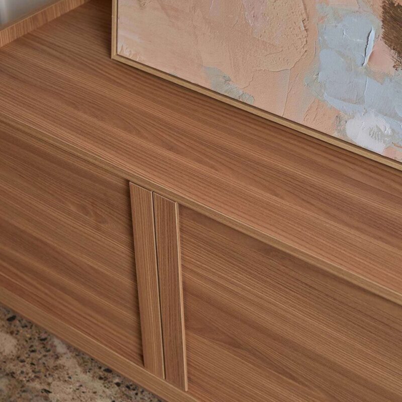 Zaylo Tv Stand - Honey Oak