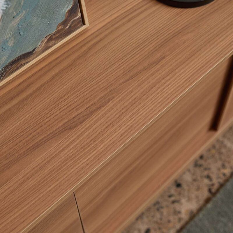 Zaylo Tv Stand - Honey Oak