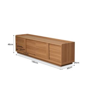 Zaylo Tv Stand - Honey Oak