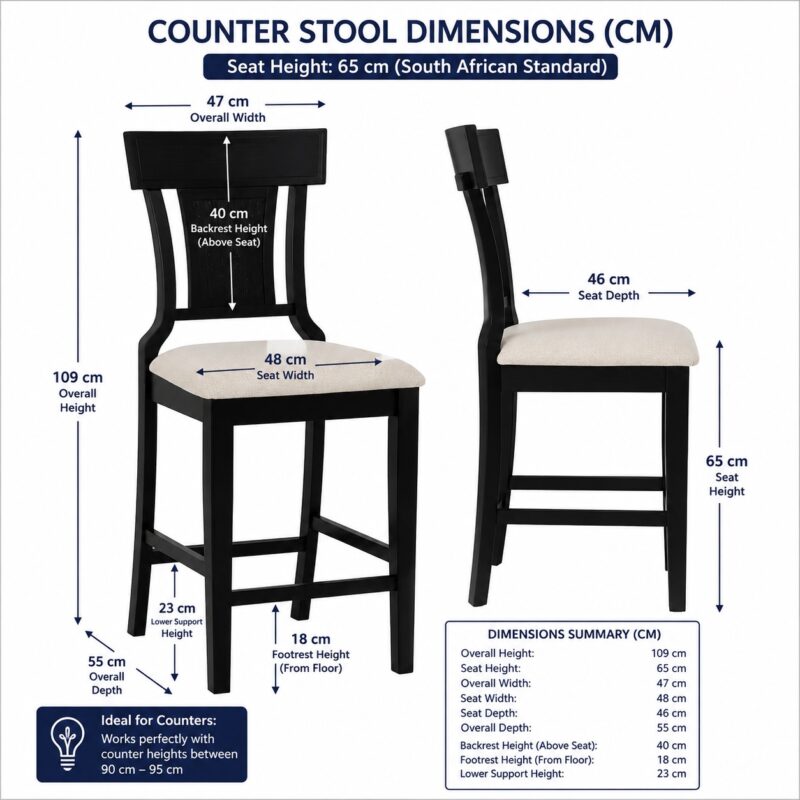 Limao Counter Stool