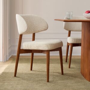Lucille Extendable 6 Seater Dining Table Set-Sand