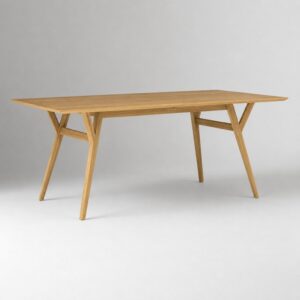 Lucille Extendable 6 Seater Dining Table Set-Sand