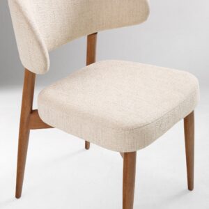 Lucille Extendable 6 Seater Dining Table Set-Sand