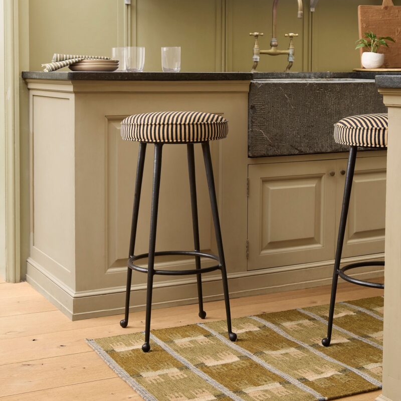 Ashton Upholstered Kitchen Stool