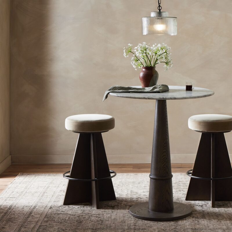 Avila Wooden Kitchen Stool