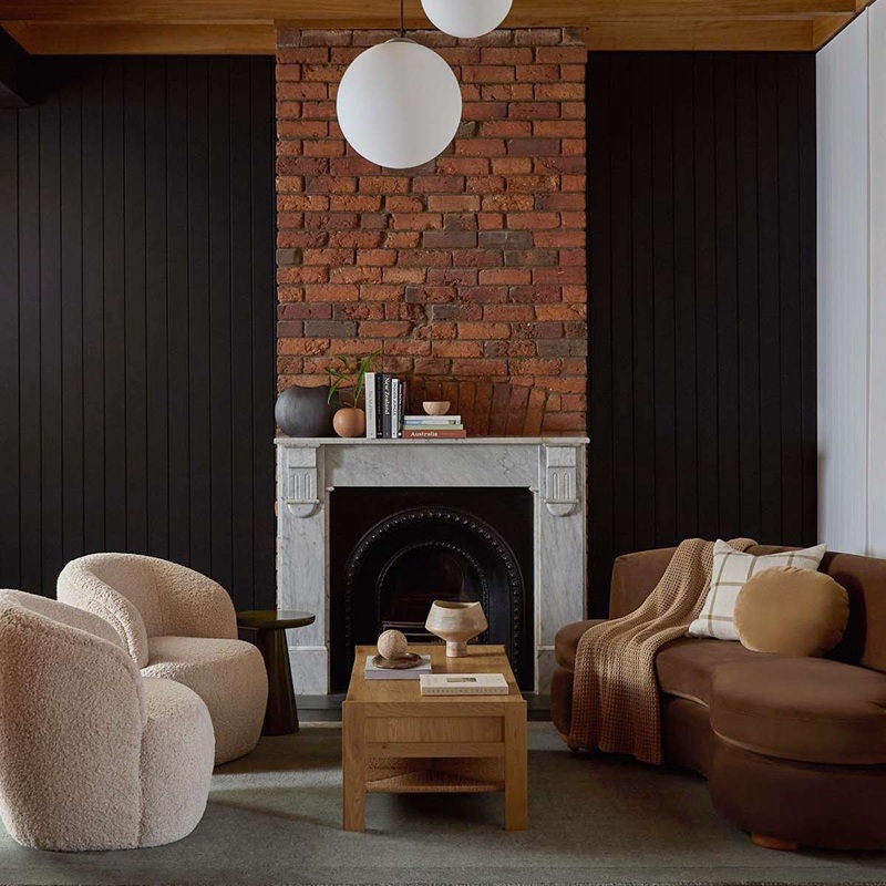 Bianca Bouclé Swivel Chair