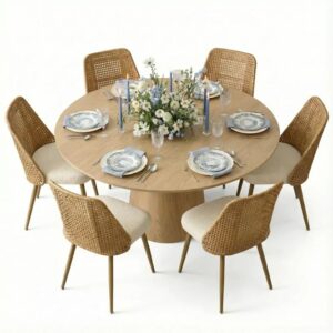 cuba-round-6-seater-dining-set-4 Cuba Round 6 Seater Dining Set