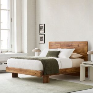 Deluca Mid Century Platform Bed
