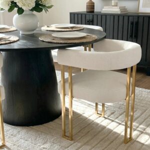 deluca-noir-round-4-seater-dining-set-2 Deluca Noir Round 4 Seater Dining Set