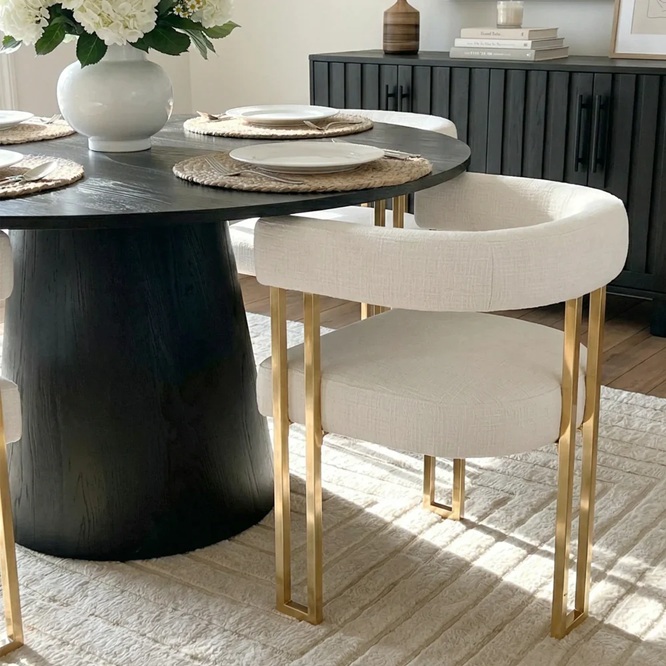 deluca-noir-round-4-seater-dining-set-2 Deluca Noir Round 4 Seater Dining Set