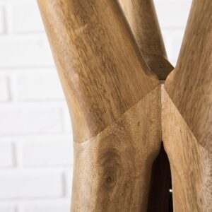 Deluca Solid Wood Coat Rack