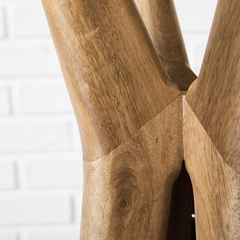 Deluca Solid Wood Coat Rack