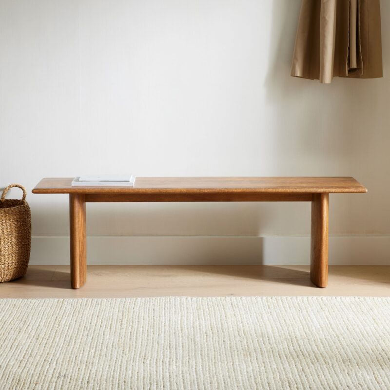 deluca-solid-wood-dining-bench-2 Deluca Solid Wood Dining Bench