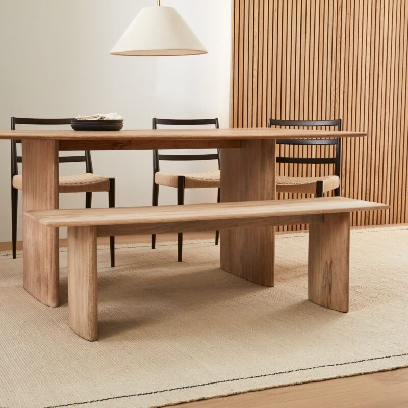 deluca-solid-wood-dining-bench-4 Deluca Solid Wood Dining Bench
