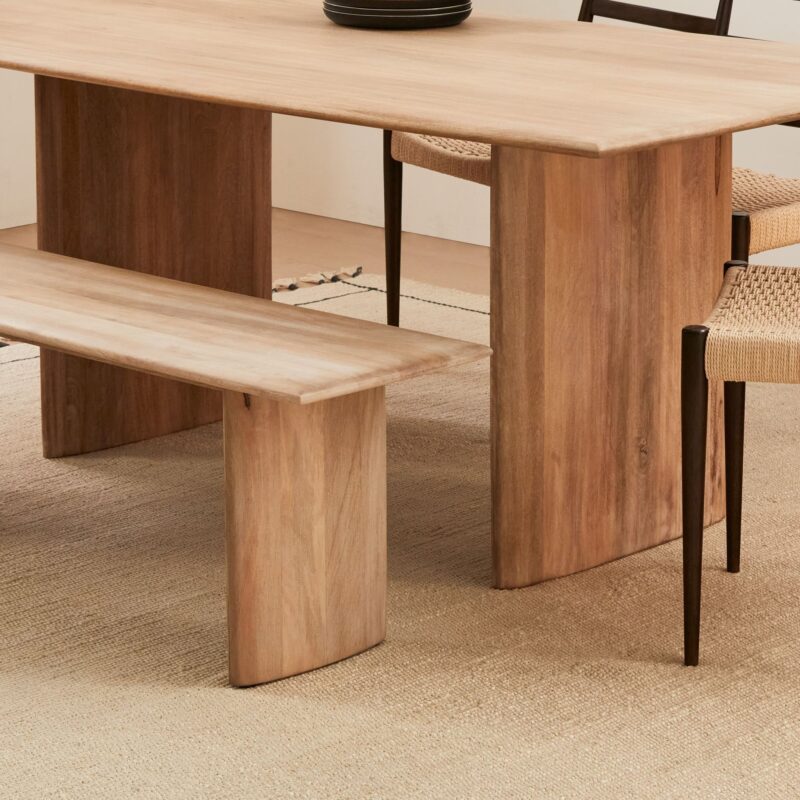 deluca-solid-wood-dining-bench-5 Deluca Solid Wood Dining Bench