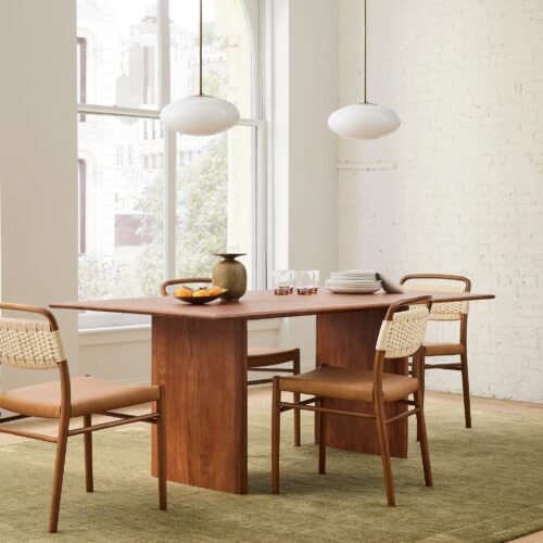 Deluca Solid Wood Dining Table