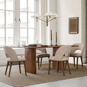 Deluca Solid Wood Dining Table