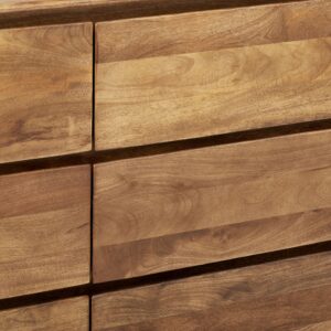 Deluca Solid Wood 9 Drawer Dresser 193cm