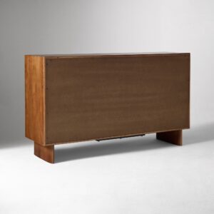 Deluca Solid Wood 6 Drawer Dresser 157cm