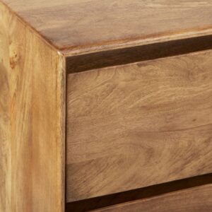 Deluca Solid Wood 9 Drawer Dresser 193cm