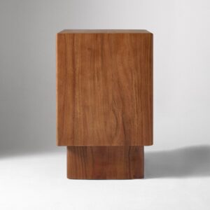 Deluca Solid Wood Nightstand 55cm