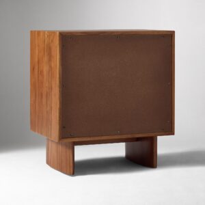 Deluca Solid Wood Nightstand 55cm