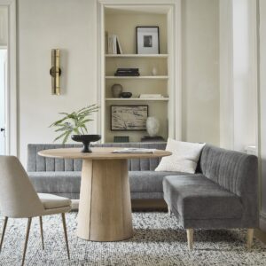 Deluca Solid Wood Round Dining Table