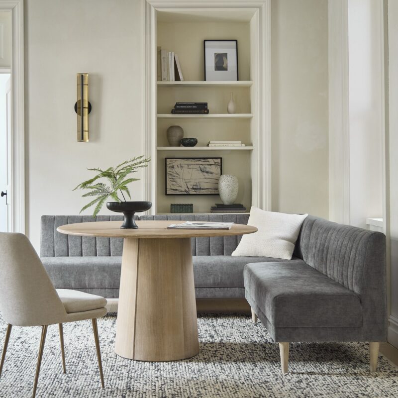 Deluca Solid Wood Round Dining Table