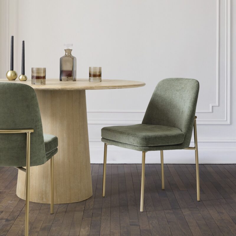 Deluca Solid Wood Round Dining Table