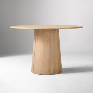 Deluca Solid Wood Round Dining Table