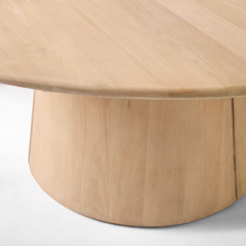 Deluca Solid Wood Round Dining Table