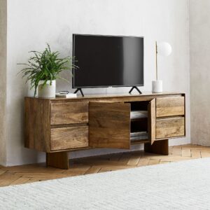 Deluca Solid Wood TV Stand