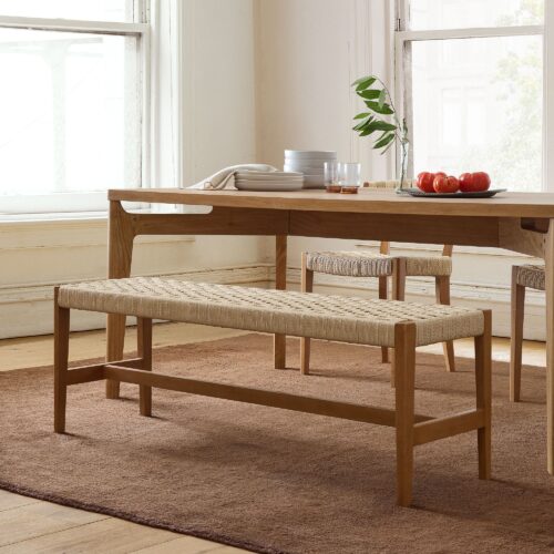 Diana Woven Dining Bench