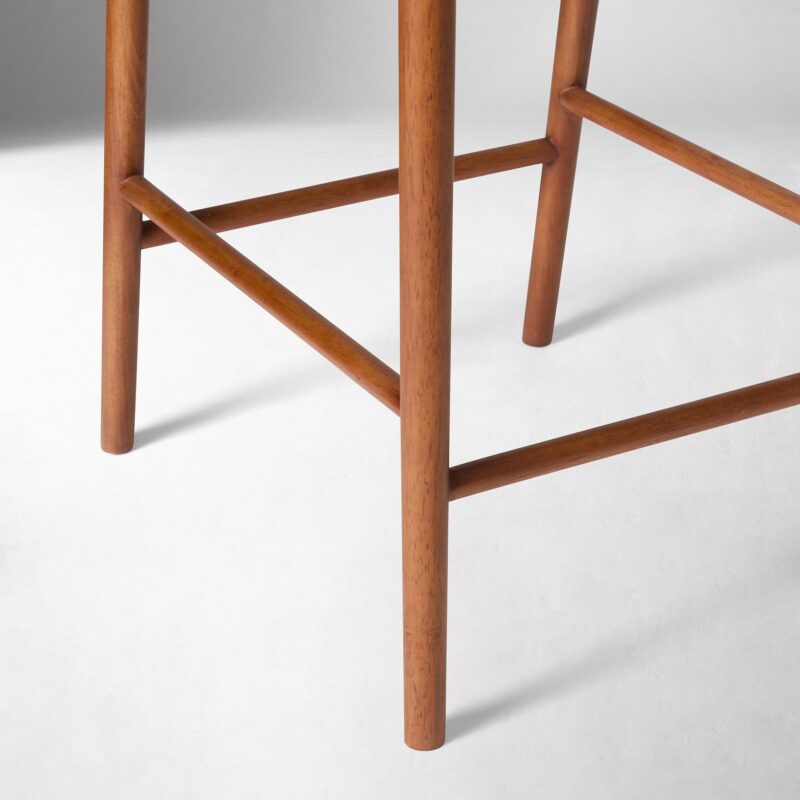 Dunham Leather Counter Stool