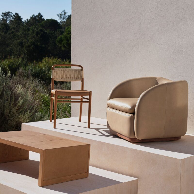 Dunham Leather Dining Chair