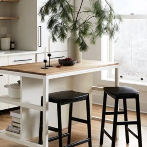 Hudson Butcher Block Kitchen Console