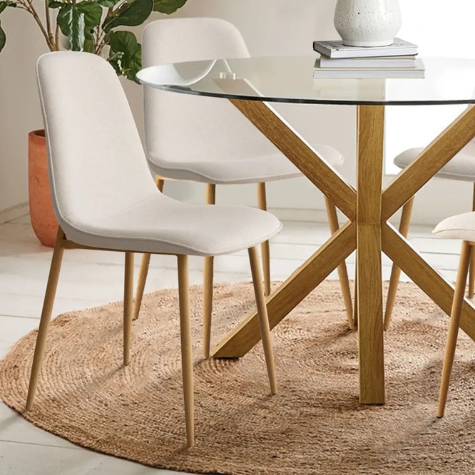 Husky Round 4 Seater Dining Set