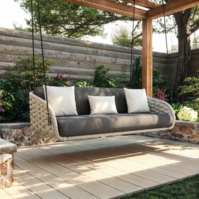 Kalani Outdoor Swing Lounge