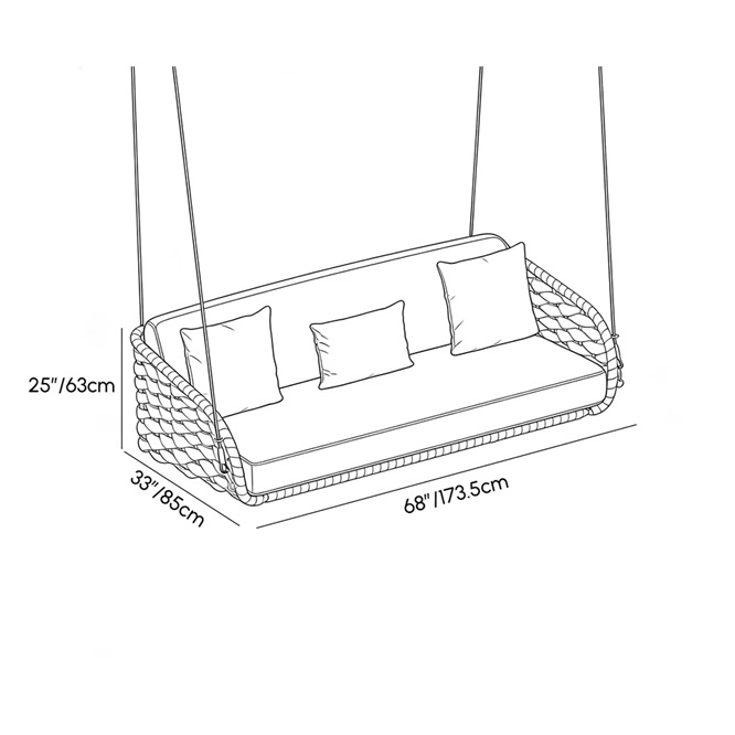 Kalani Outdoor Swing Lounge