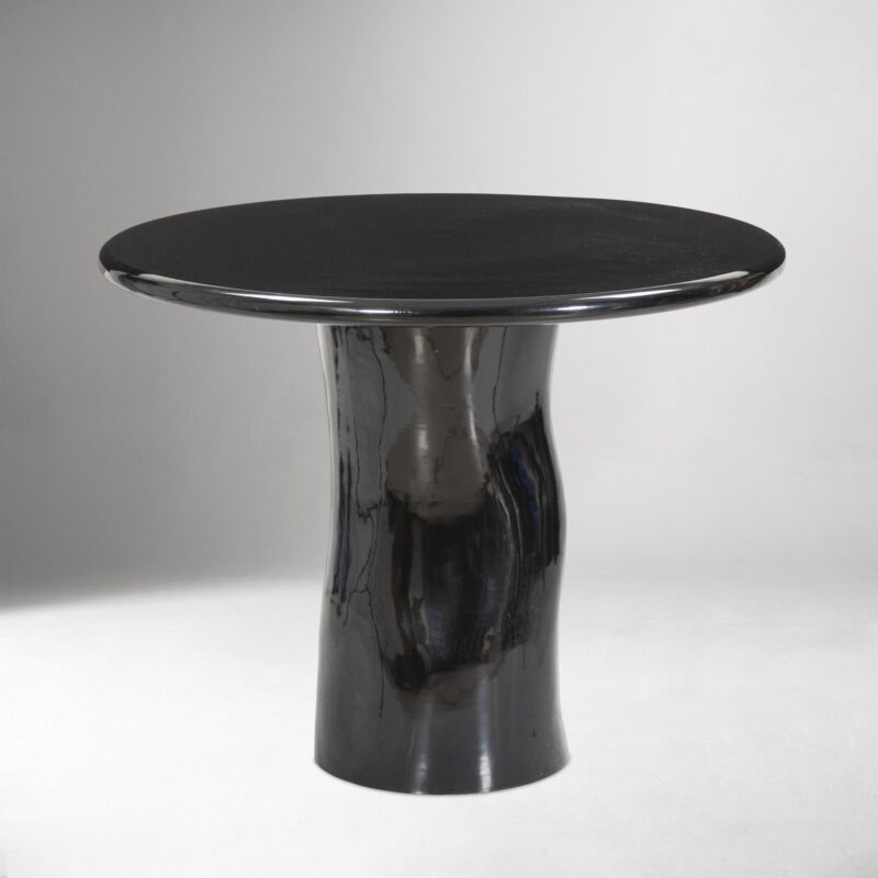 Kawachi Aluminum Round Dining Table