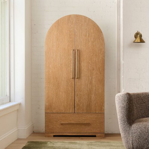 Kera Cerused Armoire 91cm
