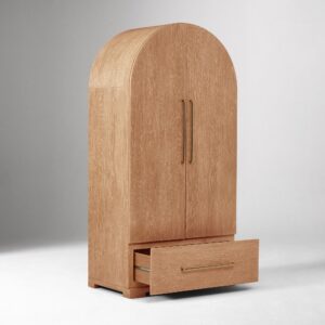 Kera Cerused Armoire 91cm